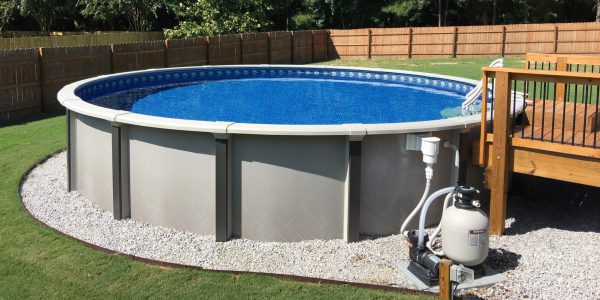 above ground pool